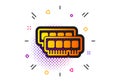 Ram icon. Computer random-access memory component sign. Vector Royalty Free Stock Photo