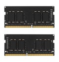 RAM for laptop SODIMM, on a white background, view from two sides Royalty Free Stock Photo