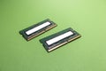 Ram memory ddr4 sodimm isolated chroma key template replacement service Royalty Free Stock Photo