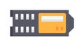 RAM Memory Module, Computer Hardware and Upgrade, vector design Generative AI Royalty Free Stock Photo