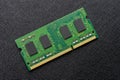 RAM memory module DDR4 DDR3 DDR2 Royalty Free Stock Photo