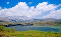 Rams pool and Mount Hermon Israel