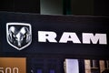 Ram truck illuminated signage