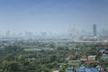 Rama Bridge and Bangkok City View.