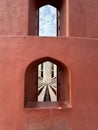 Rama Yantra at Jantar Mantar Observatory in Delhi, India Royalty Free Stock Photo