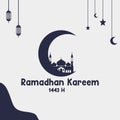 ramadan background template,simple and attractive design