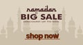 Big sale ramadan for concept shopping