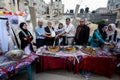 Ramadan breakfast over the rubble of houses demolished by Israeli warplanes during the last round