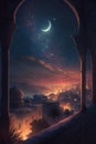 ramadan crescent moon