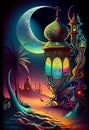 ramadan crescent moon