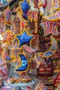 Ramadan decorations made of Khayamiya fabric