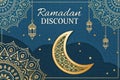 Ramadan Discount Offer Royalty Free Stock Photo