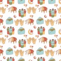 Ramadan Doodle Pattern