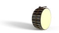 Ramadan drum concept, 3d rendering Royalty Free Stock Photo