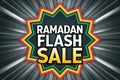 Ramadan Flash Sale Banner (3 Royalty Free Stock Photo