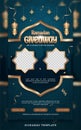 Ramadan giveaway poster template
