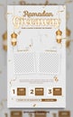 Ramadan giveaway poster template