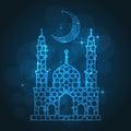 Ramadan greeting card Royalty Free Stock Photo