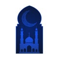 Ramadan greeting card Royalty Free Stock Photo