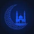 Ramadan greeting card Royalty Free Stock Photo