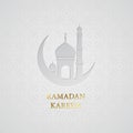 Ramadan greetings background. Ramadan Kareem Royalty Free Stock Photo