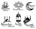Ramadan Icons Set