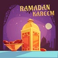 Ramadan Iftar Illustration