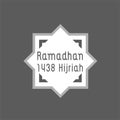 Ramadan 1438 Royalty Free Stock Photo