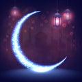 Ramadan Kareem. Greeting islamic card. Eid Mubarak Royalty Free Stock Photo