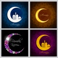 Ramadan Kareem Background Collection Set Design