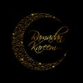 Ramadan Kareem Background Design. Vector