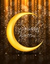 Ramadan Kareem Background Design. Vector