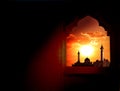 Ramadan Kareem background. Royalty Free Stock Photo