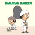 Ramadan kareem cartoon
