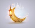 Ramadan Kareem cover, template design element, mubarak background.