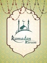 Ramadan Kareem .Generous Ramadhan Royalty Free Stock Photo
