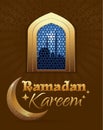 Greeting card for Ramadan