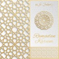 Ramadan Kareem greeting card,invitation