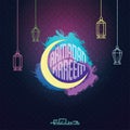 Ramadan Kareem Islamic unique design background