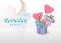 Ramadan Kareem holiday background. Celebrate Ramadan Holy month in Islam