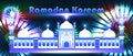 Ramadan Kareem India Delhi extend banner RGB