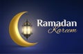 Ramadan Kareem Mubarak. Muslim feast of holy month