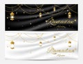 Ramadan kareem background, premium design concept Royalty Free Stock Photo