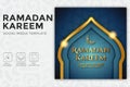 Ramadan Kareem social media template