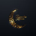 Ramadan Kareem. Vector islam religious illustration