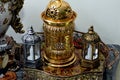 Ramadan Lantern lamp or Fanous Ramadan as a festive celebration of the Islamic fasting days in Arabian Islamic countries, religion