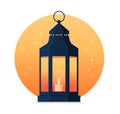 Ramadan lantern illustration