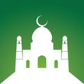 Ramadan logo template vector