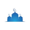 Ramadan logo template vector