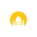 Ramadan logo template vector